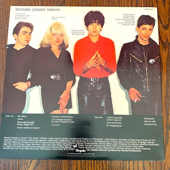 Blonde vintage vinyl LP. “Plastic letters” - Picture 2 of 3